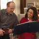Matt Walsh and Julia Louis-Dreyfus (HBO)